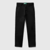 Slim fit chinos in stretch cotton