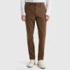 Slim fit coffee chinos