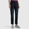 Slim fit denim chinos