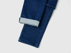 Slim fit jeans with big pockets