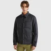 Slim fit nylon jacket