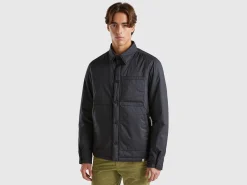 Slim fit nylon jacket