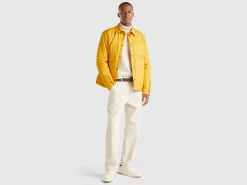 Slim fit nylon jacket