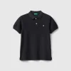 Slim fit polo in 100% organic cotton