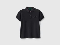 Slim fit polo in 100% organic cotton