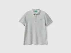 Slim fit polo in 100% organic cotton