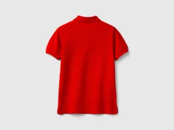Slim fit polo in 100% organic cotton