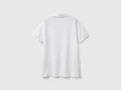 Slim fit polo in 100% organic cotton