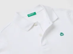 Slim fit polo in 100% organic cotton