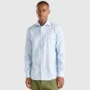 Slim fit shirt in cotton blend