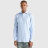 Slim fit shirt in cotton blend