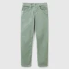 Slim fit stretch corduroy trousers