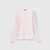 Slim fit stretch cotton t-shirt