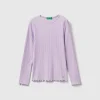 Slim fit stretch cotton t-shirt