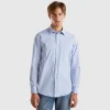 Slim fit striped shirt