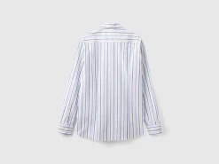Slim fit striped shirt