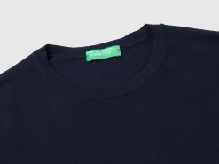 Slim fit sweater in viscose blend
