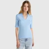 Slim fit t-shirt in long fiber cotton