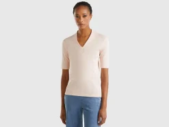 Slim fit t-shirt in long fiber cotton