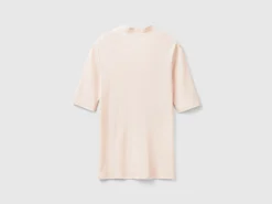 Slim fit t-shirt in long fiber cotton