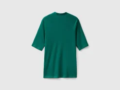 Slim fit t-shirt in long fiber cotton