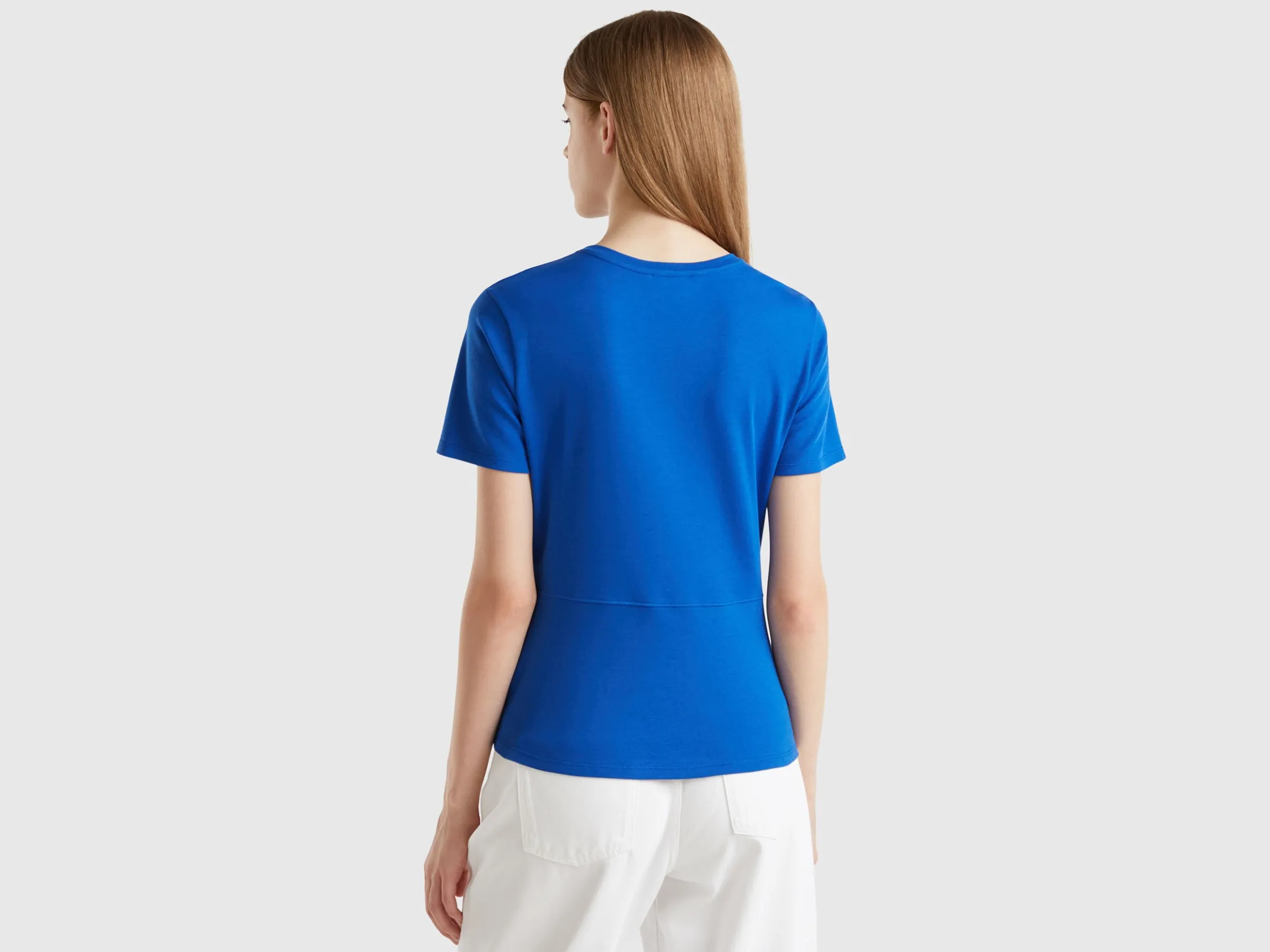 Slim fit t-shirt in organic cotton