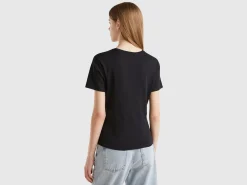 Slim fit t-shirt in organic cotton
