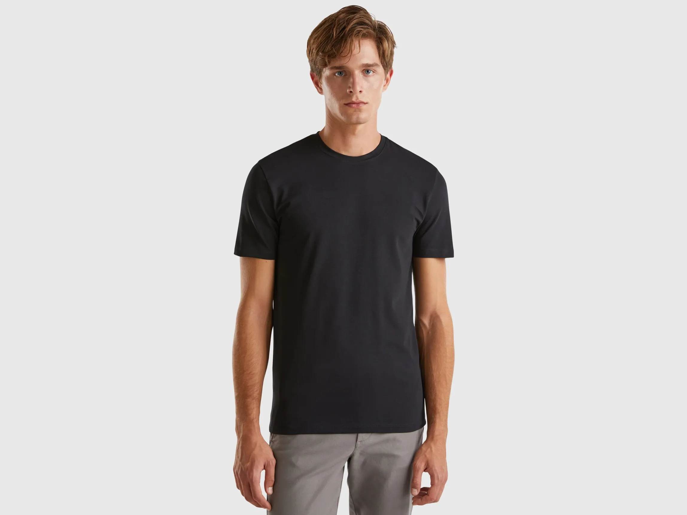 Slim fit t-shirt in stretch cotton