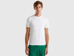 Slim fit t-shirt in stretch cotton