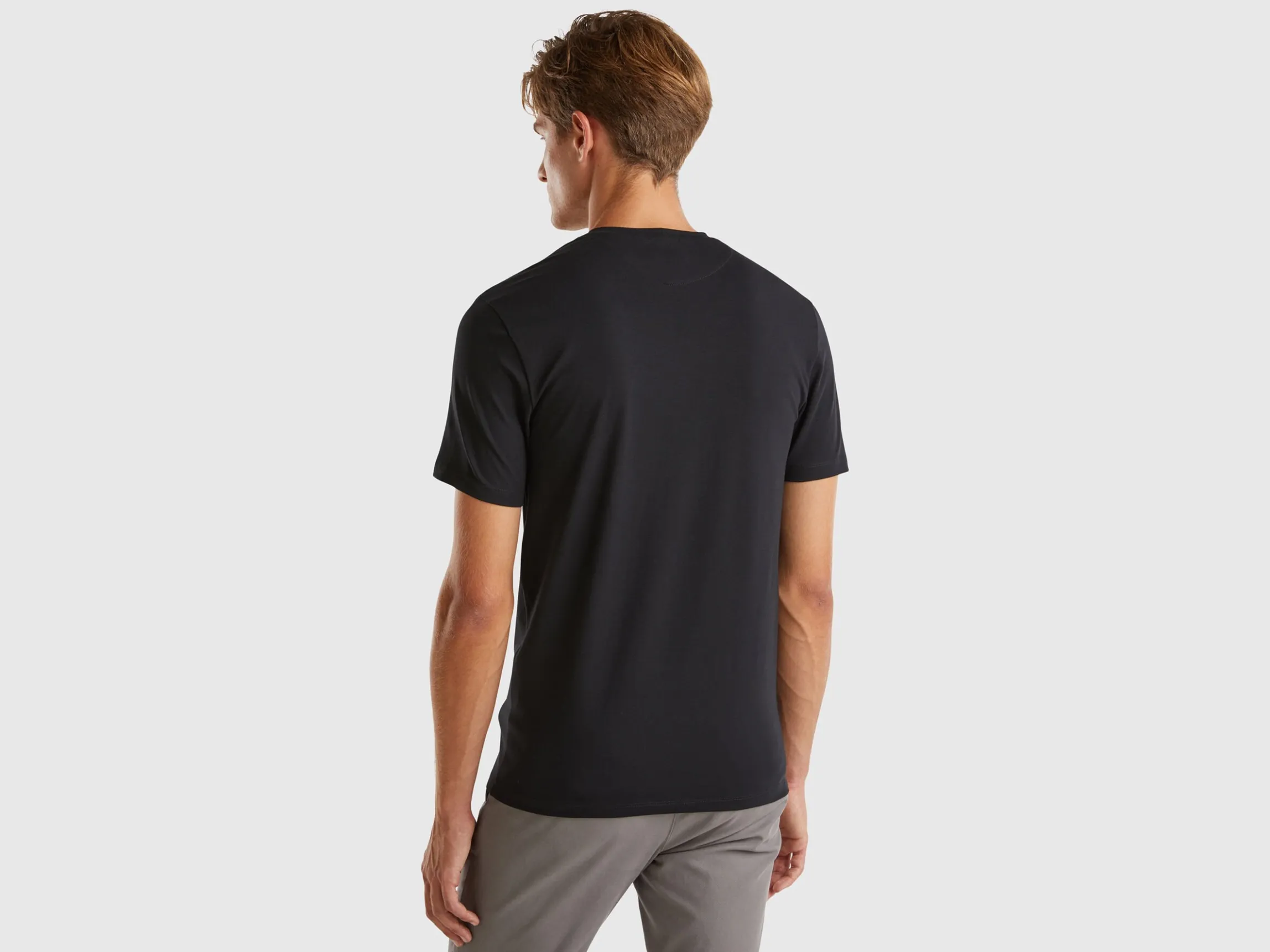 Slim fit t-shirt in stretch cotton