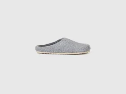 Slippers in cotton blend