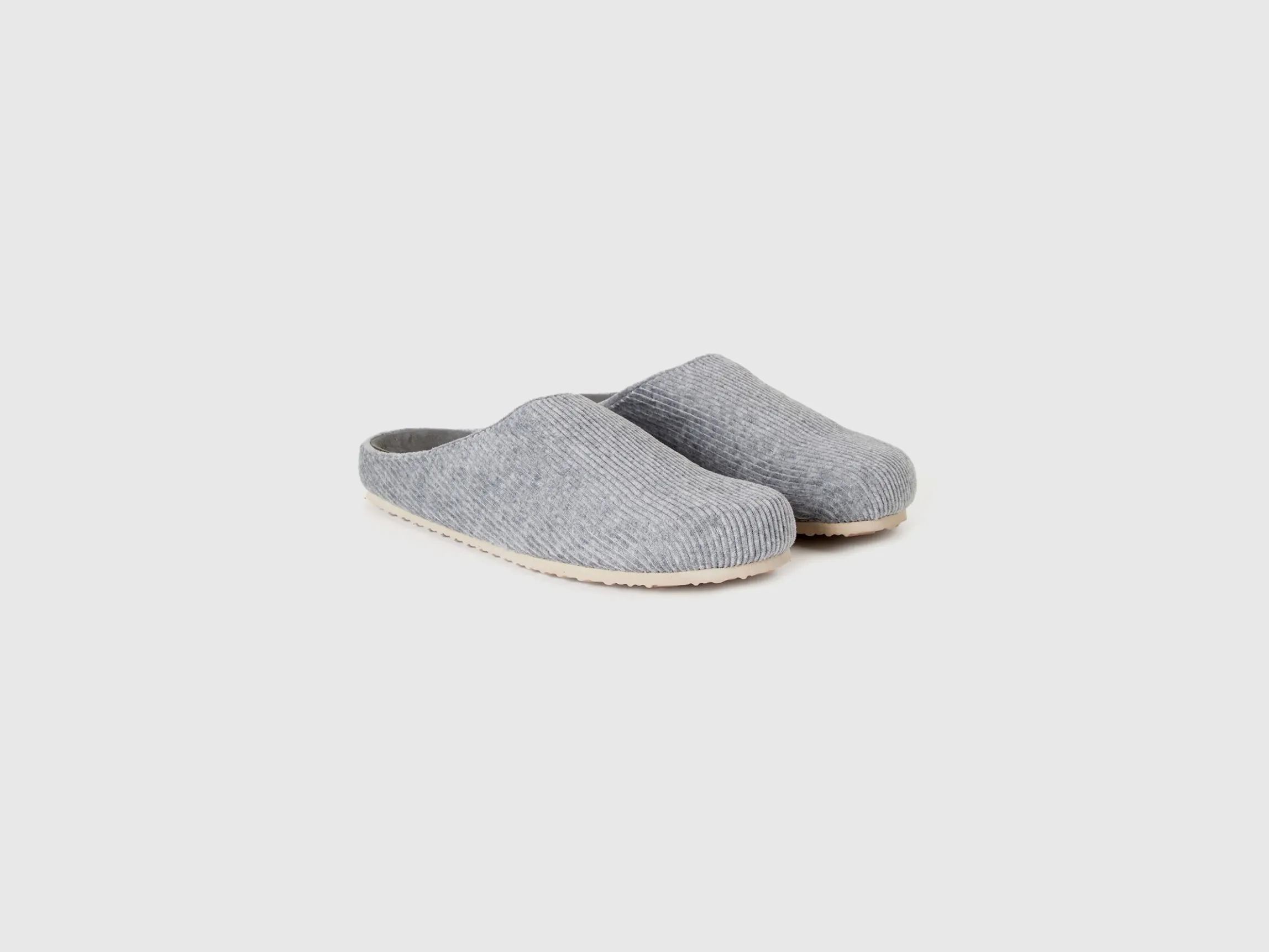 Slippers in cotton blend