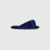 Slippers with woven upper