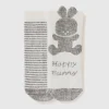 Sock set with stripes and bunny