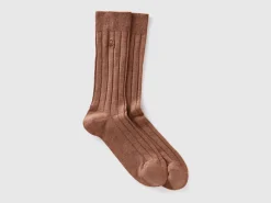 Socks in cashmere blend