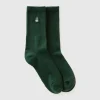 Sporty socks in cotton blend