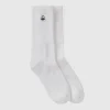 Sporty socks in cotton blend