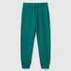 Sporty trousers with drawstring