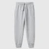 Sporty trousers with drawstring