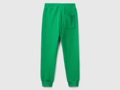 Sporty trousers with drawstring