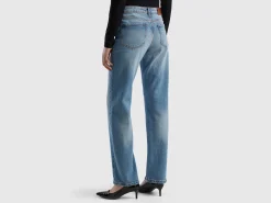 Straight leg jeans