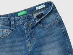 Straight leg jeans