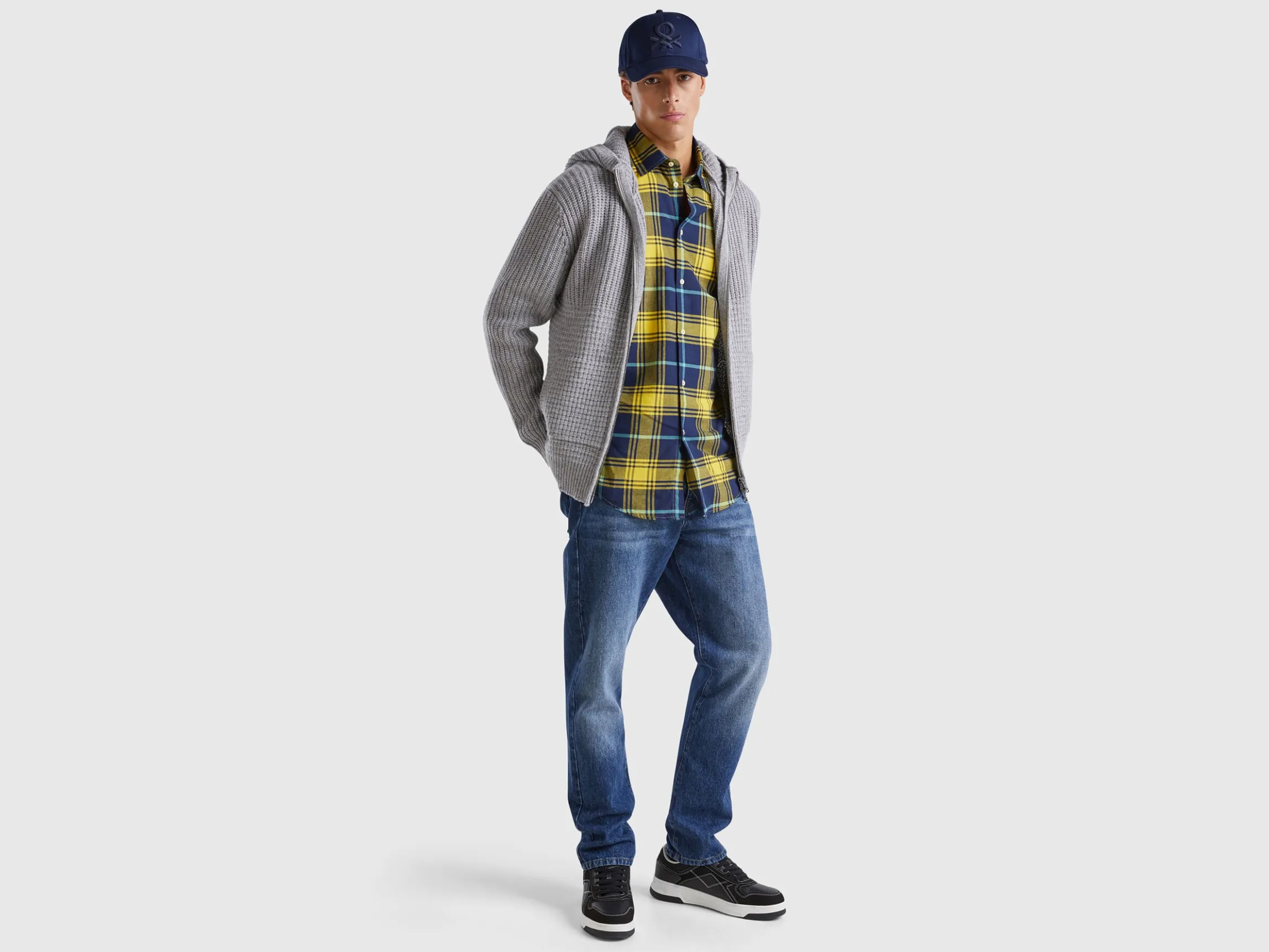 Straight leg jeans