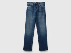 Straight leg jeans