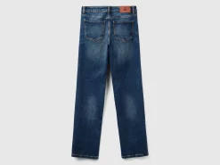 Straight leg jeans