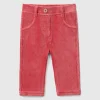 Stretch chenille pants