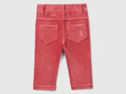 Stretch chenille pants