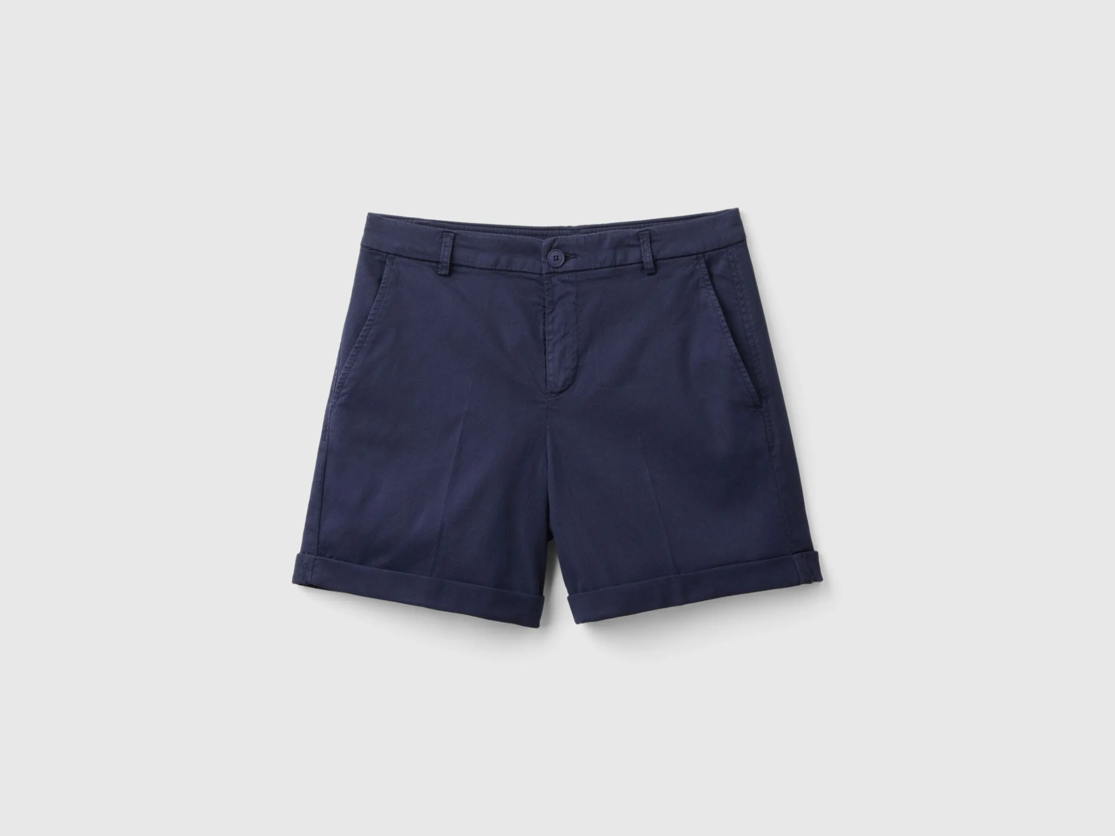 Stretch cotton bermudas