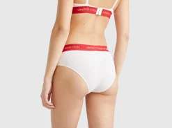 Stretch cotton briefs