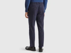 Stretch cotton chinos